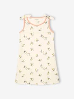 Nachthemd voor meisjes citroenen - vertbaudet enfant Meisje-Pyjama, surpyjama-Nachthemd voor meisjes citroenen