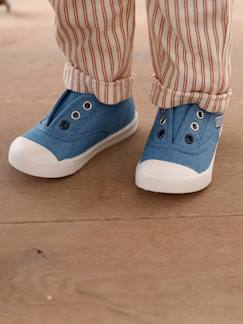 Elastische stoffen babysneakers - vertbaudet enfant Schoenen-Jongen schoenen 23-38-Sneakers, gympen-Elastische stoffen babysneakers