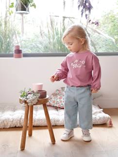 Grote babybroek van denim - vertbaudet enfant Baby-Broek, jean-Grote babybroek van denim