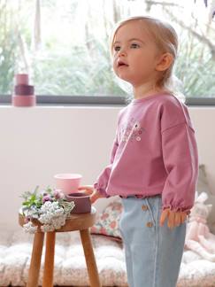 Babysweater met print - vertbaudet enfant Baby-Babysweater met print