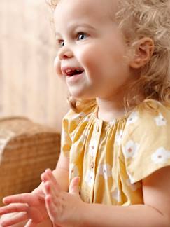 Babyblouseje met vlindermouwen - vertbaudet enfant Baby-Overhemd, blouse-Babyblouseje met vlindermouwen