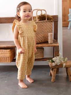 Babypakje van katoengaas - vertbaudet enfant Baby-Salopette, jumpsuit-Babypakje van katoengaas