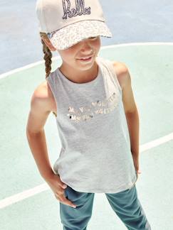 Sporthemdje voor meisjes - vertbaudet enfant -Sporthemdje voor meisjes