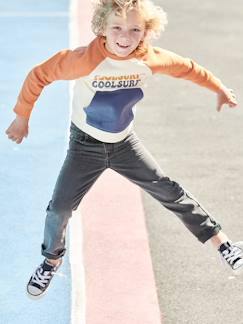 Onverwoestbare rechte jeans jongens - vertbaudet enfant Jongens-Onverwoestbare rechte jeans jongens