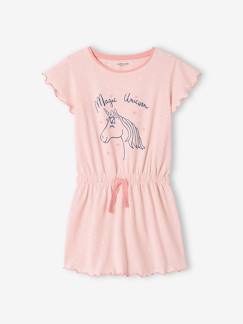 Nachthemd voor meisjes eenhoorn - vertbaudet enfant Meisje-Pyjama, surpyjama-Nachthemd voor meisjes eenhoorn