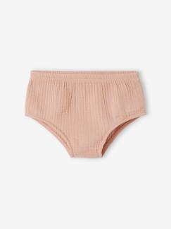 Meisjesslips van katoengaas - vertbaudet enfant Baby-Body-Meisjesslips van katoengaas