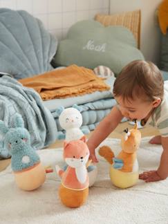 Stoffen kegelspel LES AMIS DE LA FORæT - vertbaudet enfant Speelgoed-Eerste levensjaren-Knuffels en knuffeldoekjes-Stoffen kegelspel LES AMIS DE LA FORæT