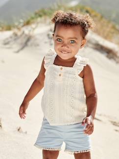 Babyshort met kwastjes - vertbaudet enfant Baby-Short-Babyshort met kwastjes