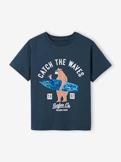 T-shirt met lovertjes en astronautenmotief - vertbaudet enfant -T-shirt met lovertjes en astronautenmotief