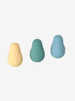Set van 3 siliconen pinguïnsproeiers - vertbaudet enfant Speelgoed-Eerste levensjaren-Badspeelgoed-Set van 3 siliconen pinguïnsproeiers