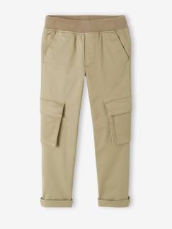 Cargo jongensbroek Morphologik, gemakkelijk aan te trekken met heupomtrek SMALL - vertbaudet enfant Jongens-Cargo jongensbroek Morphologik, gemakkelijk aan te trekken met heupomtrek SMALL