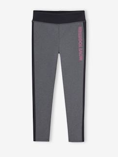 Sportlegging meisjes met zijstroken - vertbaudet enfant -Sportlegging meisjes met zijstroken