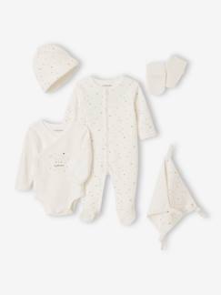 Geboorteset 6 stuks en koffer - vertbaudet enfant -Geboorteset 6 stuks en koffer