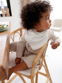 Set van 2 slabbetjes bandana - vertbaudet enfant Verzorging-Baby eet en drinkt-Slabbetje-Set van 2 slabbetjes bandana