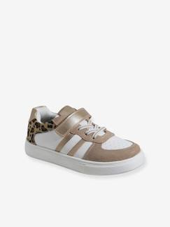 Kindersneakers met elastische veters, kleutercollectie - vertbaudet enfant Schoenen-Meisje shoenen 23-38-Sneakers, gympen-Kindersneakers met elastische veters, kleutercollectie