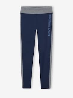 Sportlegging meisjes met zijstroken - vertbaudet enfant -Sportlegging meisjes met zijstroken