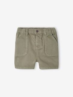 Babybermuda met elastische taille - vertbaudet enfant Baby-Short-Babybermuda met elastische taille