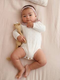Babyromper met hoofdband - vertbaudet enfant -Babyromper met hoofdband