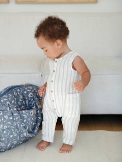 Boxpakje van katoengaas - vertbaudet enfant Baby-Salopette, jumpsuit-Boxpakje van katoengaas