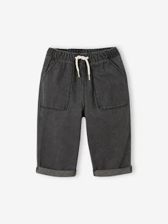Jeans met elastische taille baby - vertbaudet enfant Baby-Broek, jean-Jeans met elastische taille baby