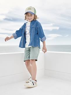 Gekleurde jongensbermuda - vertbaudet enfant Jongens-Short-Gekleurde jongensbermuda