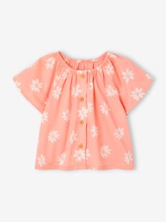 Baby bloemetjesblouse - vertbaudet enfant Baby-Overhemd, blouse-Baby bloemetjesblouse