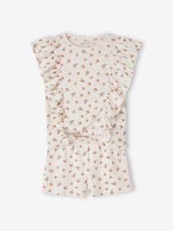 Set shirt en short voor meisjes - vertbaudet enfant Meisje-Short-Set shirt en short voor meisjes