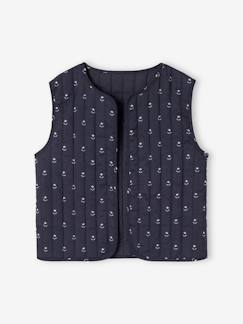 Gewatteerd jasje met bloemenprint meisjes - vertbaudet enfant -Gewatteerd jasje met bloemenprint meisjes