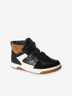 Hoge kindersneakers met klittenband - vertbaudet enfant Schoenen-Jongen schoenen 23-38-Sneakers, gympen-Hoge kindersneakers met klittenband