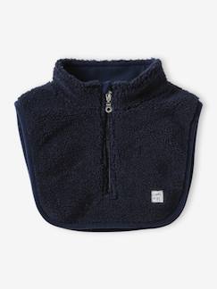 Sherpa nekwarmer voor jongens - vertbaudet enfant Jongens-Accessoires-Muts, sjaal, handschoenen-Sherpa nekwarmer voor jongens