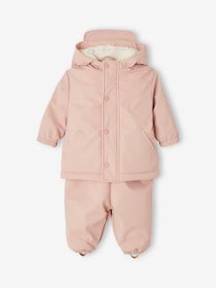 Set mantel + regenpak voor baby's - vertbaudet enfant Baby-Set mantel + regenpak voor baby's