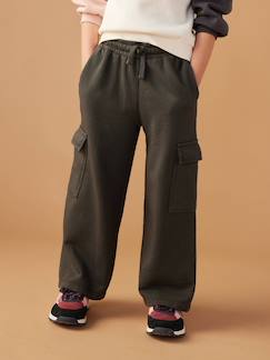 Wijde joggingbroek voor meisjes - vertbaudet enfant -Wijde joggingbroek voor meisjes