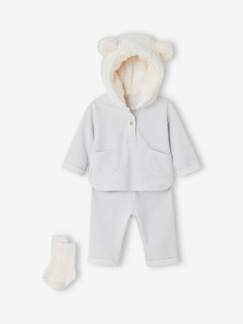 Driedelig setje babyjongen - vertbaudet enfant Baby-Babyset-Driedelig setje babyjongen
