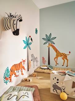 XL stickers Green jungle - vertbaudet enfant Linnengoed en decoratie-Decoratie-Behang, Sticker-XL stickers Green jungle