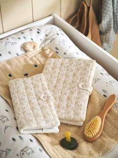 Hoes van katoenen gaas voor familiealbum - vertbaudet enfant Verzorging-Luiertas-Tas accessoires-Hoes van katoenen gaas voor familiealbum