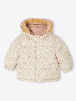 Omkeerbaar donsjack/parka voor baby - vertbaudet enfant Baby-Omkeerbaar donsjack/parka voor baby