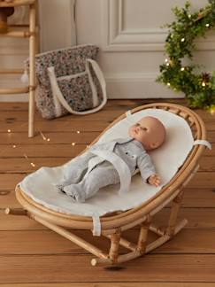 Rotan ligstoel voor pop - vertbaudet enfant Speelgoed-Poppen-Poppen en toebehoren-Rotan ligstoel voor pop