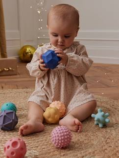 Set van 8 zintuiglijke ballen - vertbaudet enfant Speelgoed-Eerste levensjaren-Badspeelgoed-Set van 8 zintuiglijke ballen