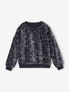 Kerstsweater met lovertjes voor meisjes - vertbaudet enfant -Kerstsweater met lovertjes voor meisjes