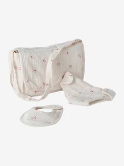 Luiertas voor pop + accessoires CHERRY - vertbaudet enfant Speelgoed-Poppen-Poppen en toebehoren-Luiertas voor pop + accessoires CHERRY