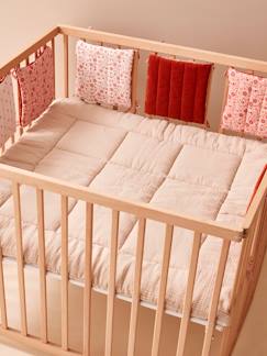 Modulaire bedbumper / veranderbare boxrand HAPPY BOHEME - vertbaudet enfant Verzorging-Park-Modulaire bedbumper / veranderbare boxrand HAPPY BOHEME