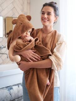 Badcape ouder/baby - vertbaudet enfant Verzorging-Badcape ouder/baby