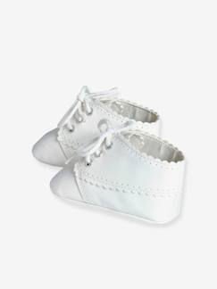 Soepele bottines met veters voor pasgeborenen - vertbaudet enfant Schoenen-Soepele bottines met veters voor pasgeborenen