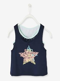 Sportief onderhemd met 2-in-1 effect - vertbaudet enfant -Sportief onderhemd met 2-in-1 effect
