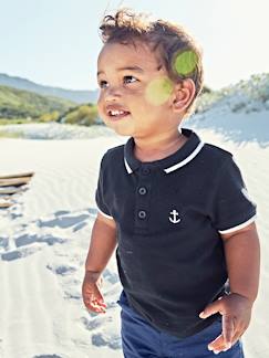 Personaliseerbare polo babyjongen met borduurwerk op de borst - vertbaudet enfant -Personaliseerbare polo babyjongen met borduurwerk op de borst
