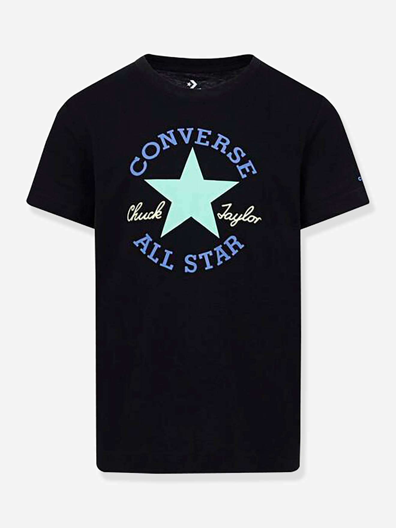 T-shirt jongen Chuck Patch CONVERSE zwart afbeelding