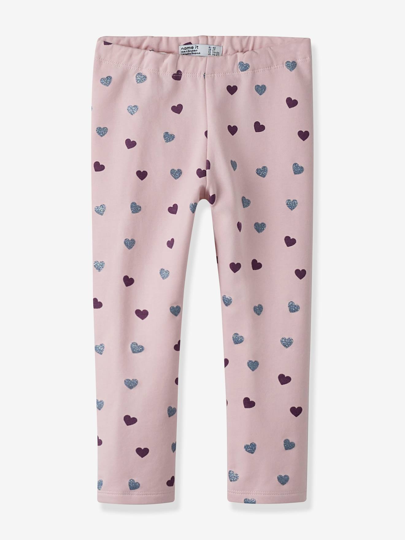 Legging en velours NMFSOLEA meisje NAME IT rozen