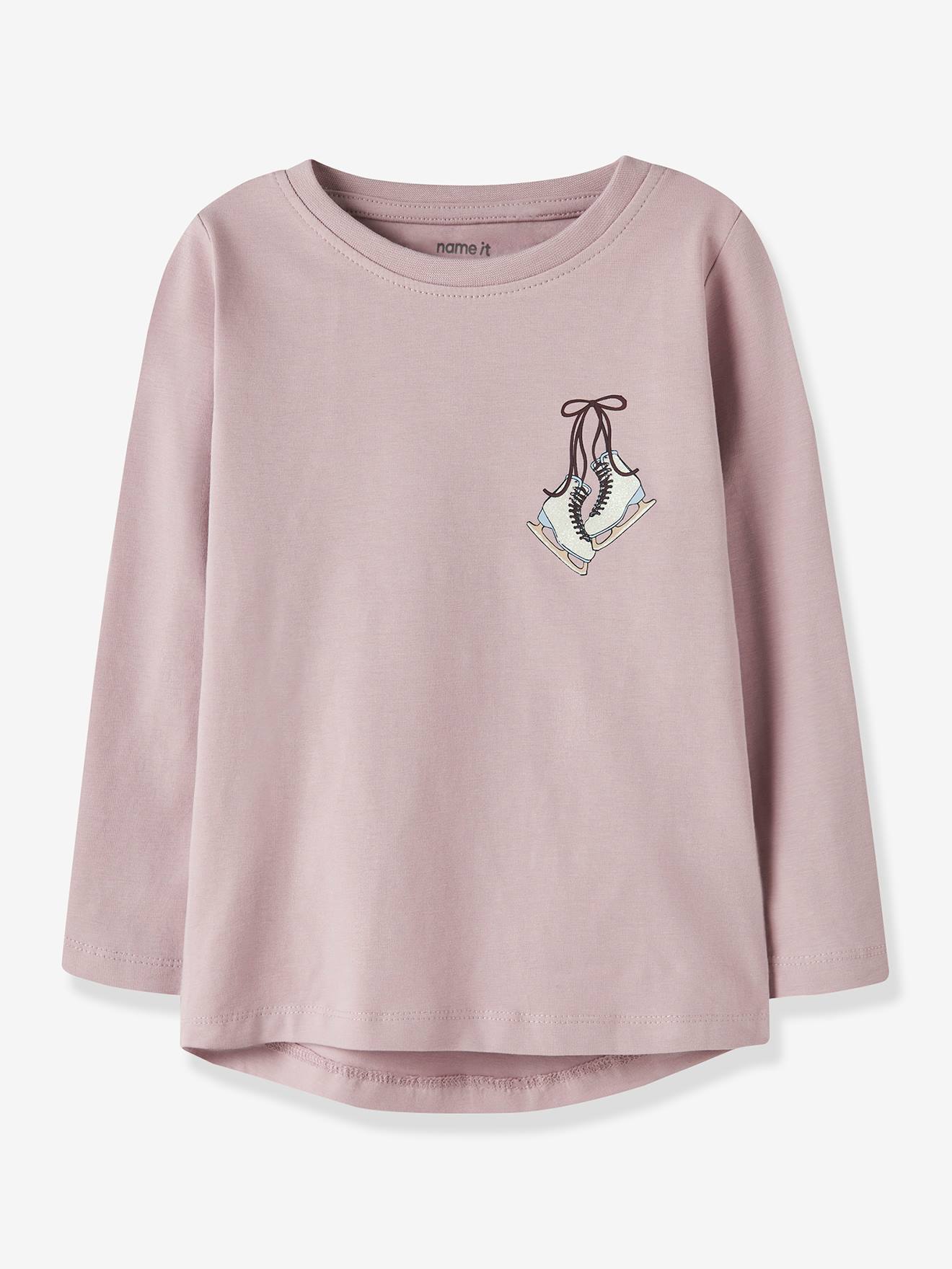 T-shirt met lange mouwen NMFVIX meisje NAME IT lila