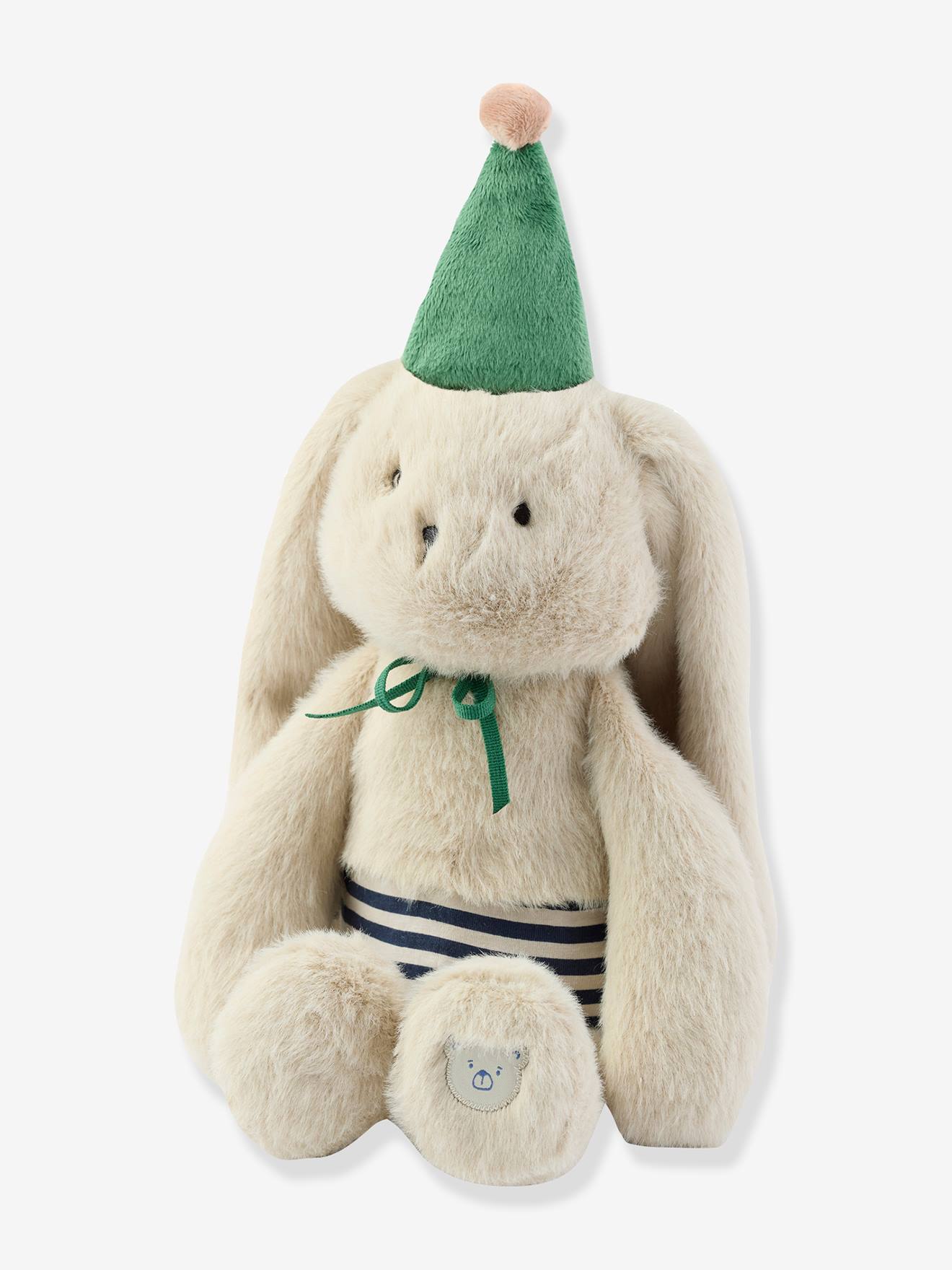 Pluchen konijn Bertrand meerkleurig