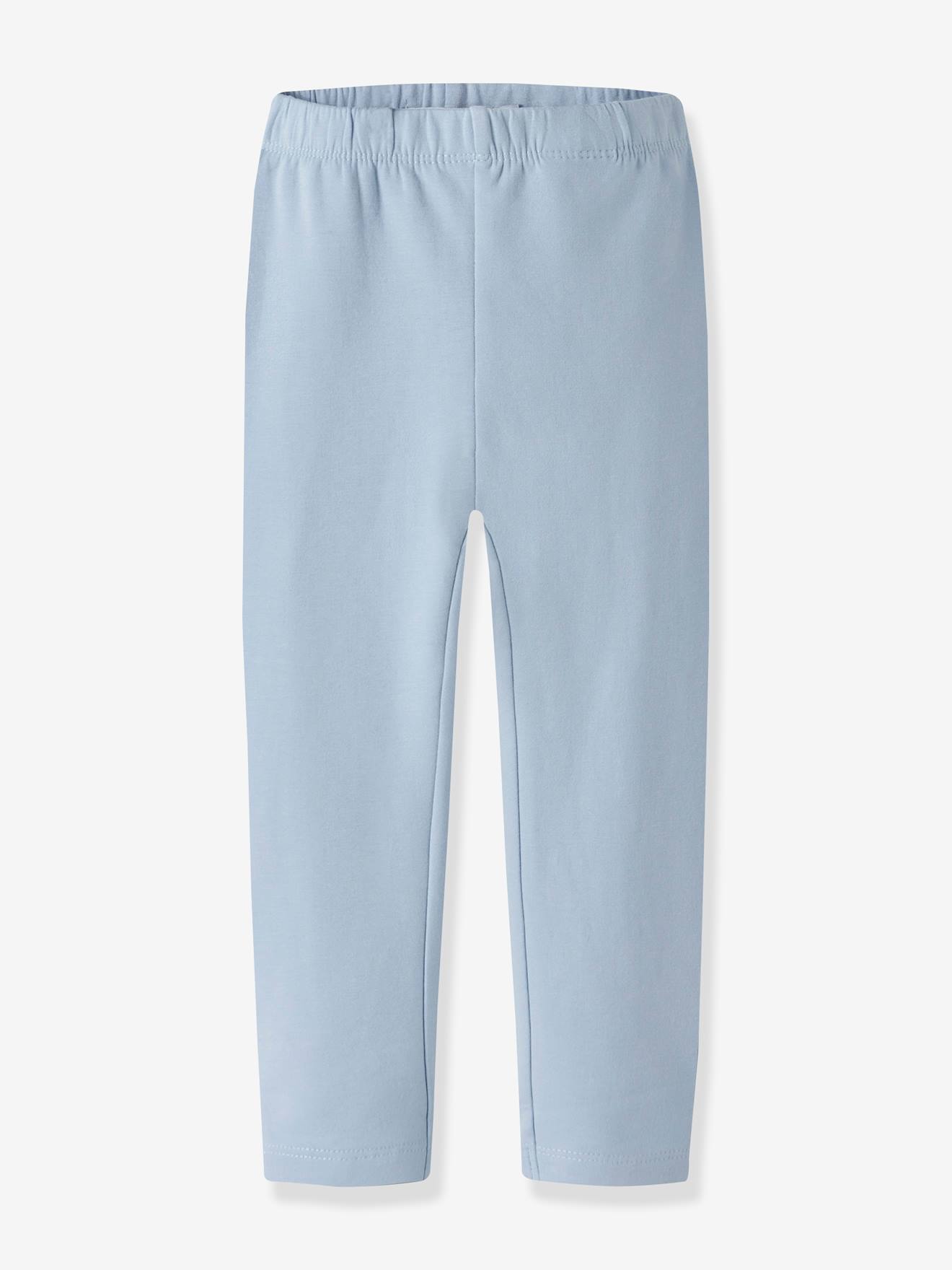 Legging en velours NMFDAVINA meisje NAME IT hemelsblauw